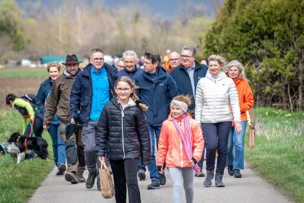 Marcher pour la bonne cause